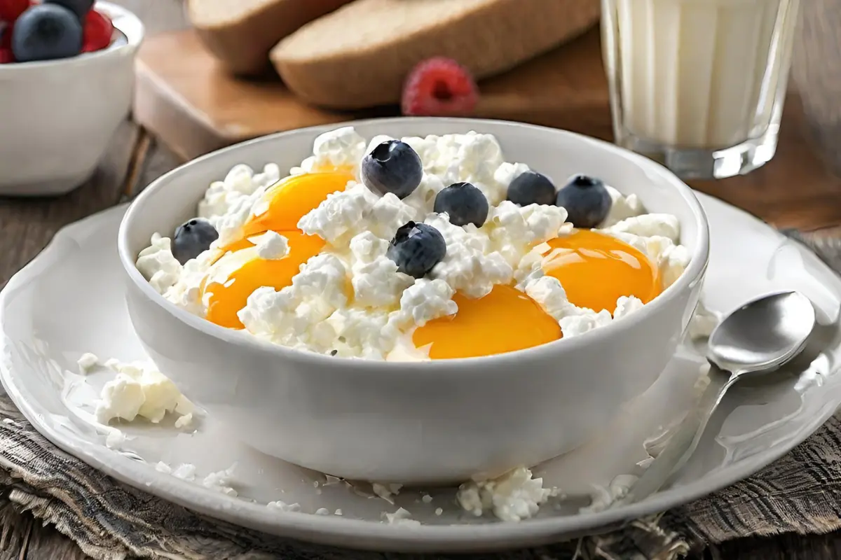 Cottage cheese breakfast