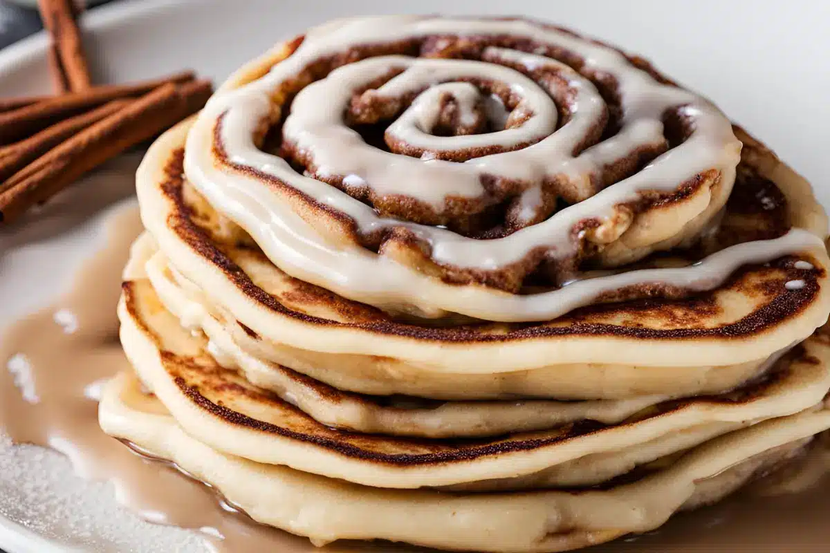 Cinnamon Roll Pancake