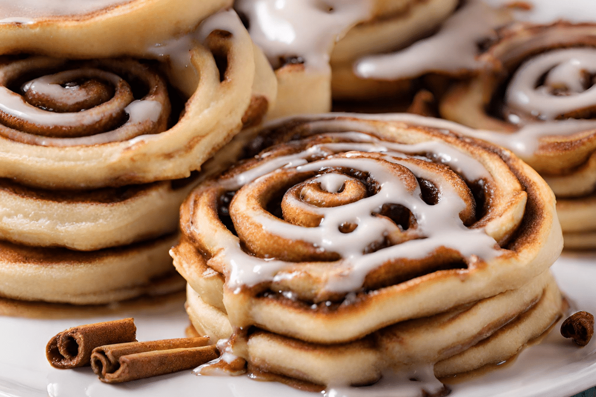 Cinnamon Rolls Pancakes